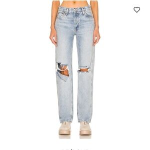 Re/Done Originals 90s High Rise Loose in Vintage Playa Destroy